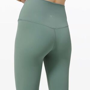 High-Waisted Green Leggings
